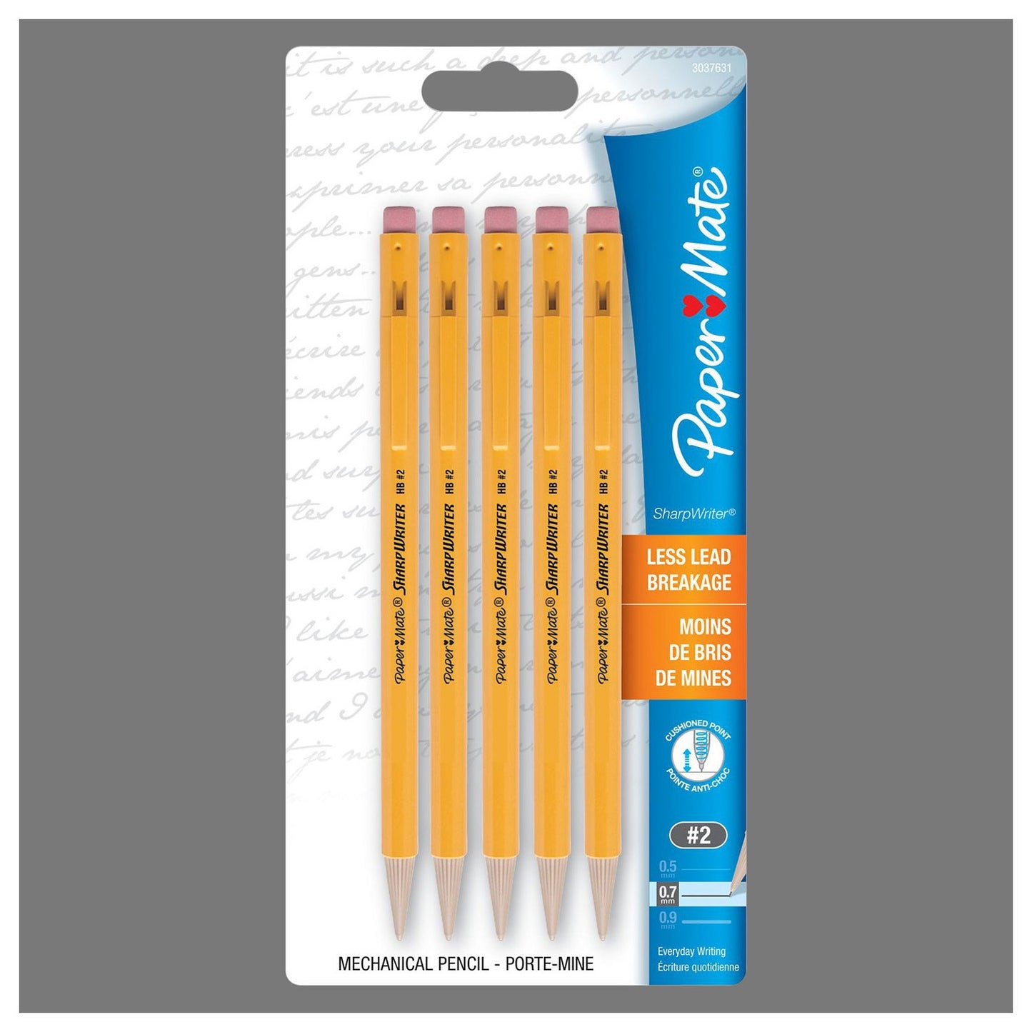 Mechanical Pencils 0.7MM 5PK