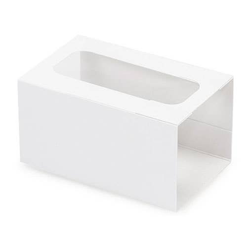 Macaron Cookie & Candy Boxes: Black / 10 / Small Set