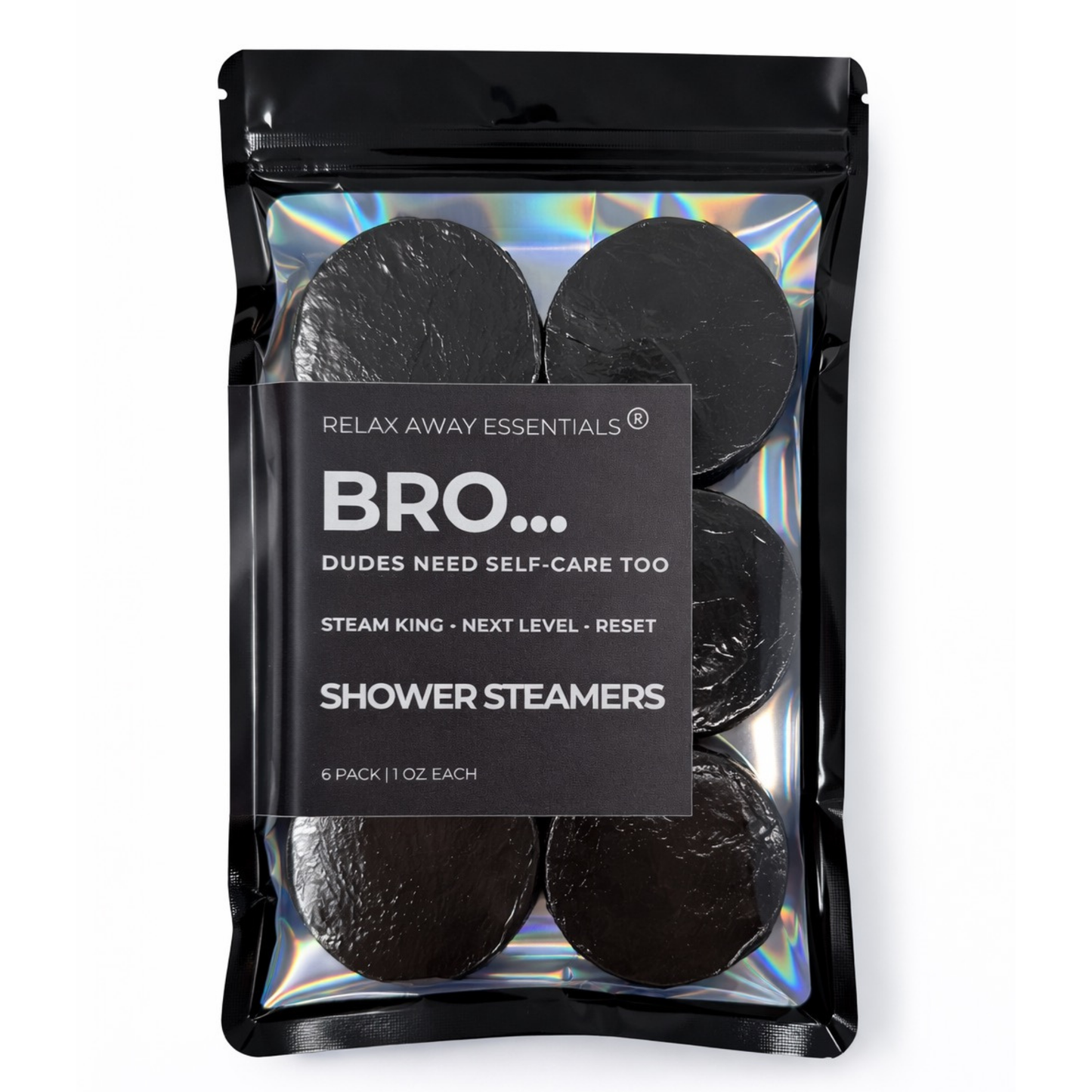 Men's Shower Steamers - Bro 6 Pack - Aromatherapy 