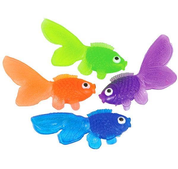 ASSORTED COLOR VINYL GOLDFISH LLB kids toys