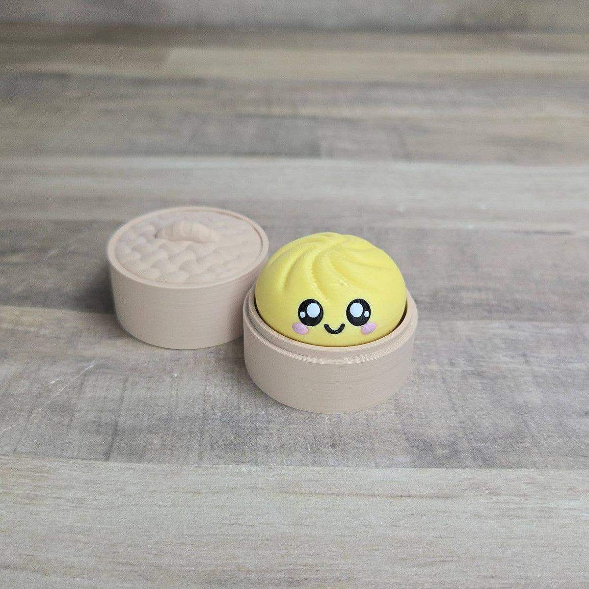 8 New Colors! - Mystery Dumpling Clicker Fidget Toy: First Dumpling Order (Free Display) / 24 Pack (minimum) / Default Colors (All Colors Shown)