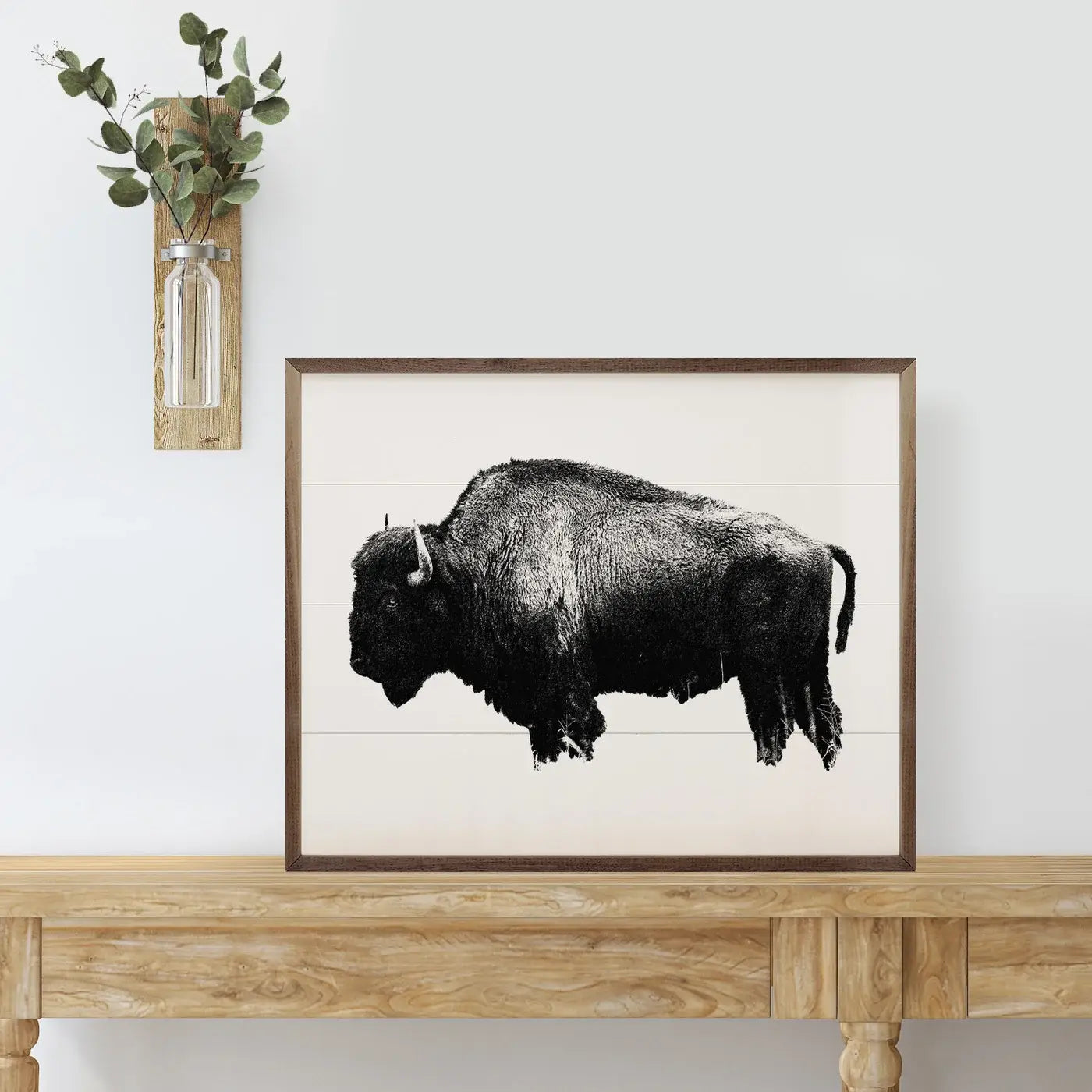 American Bison: 10 x 8 x 1.5