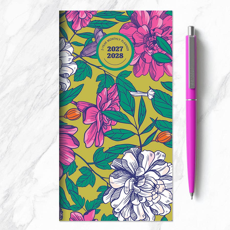 2027-2028 Maximal Mirage Small Monthly Pocket Planner