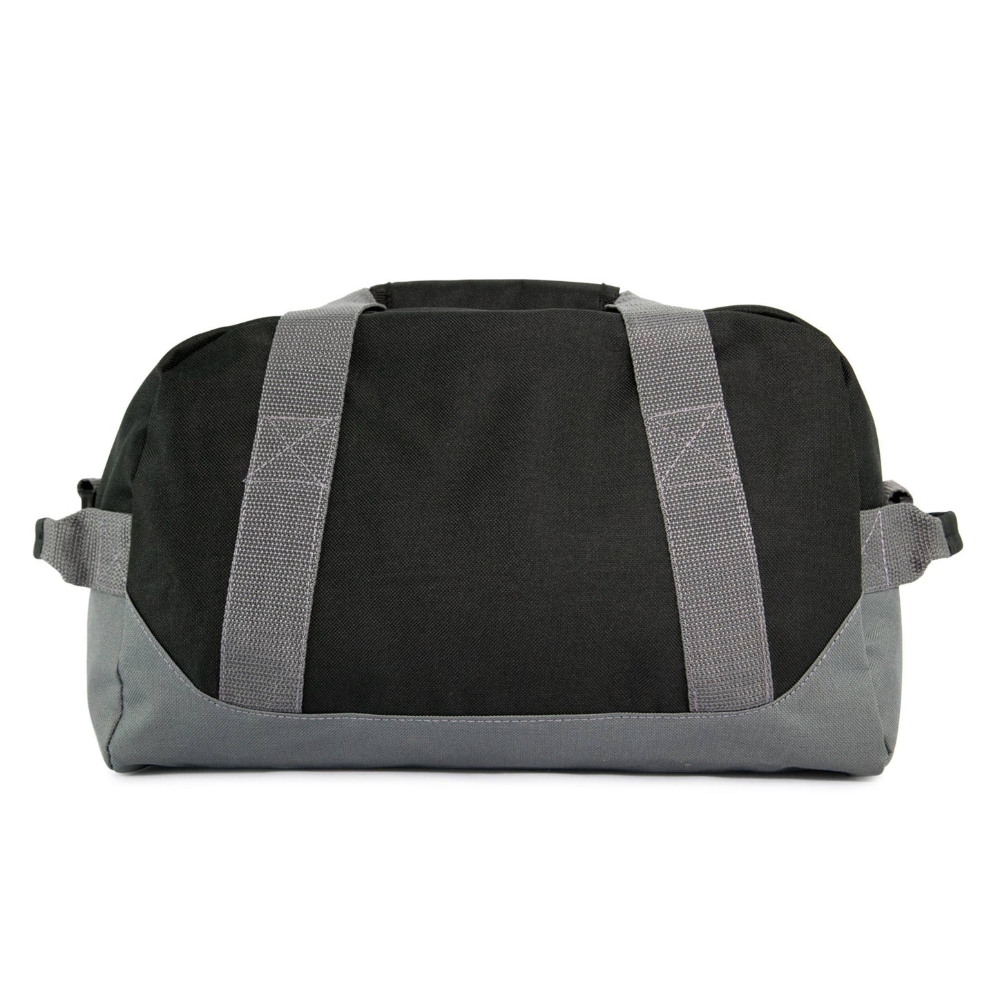 DALIX 14" Small Duffle Bag Two Toned Gym Travel Bag: Black