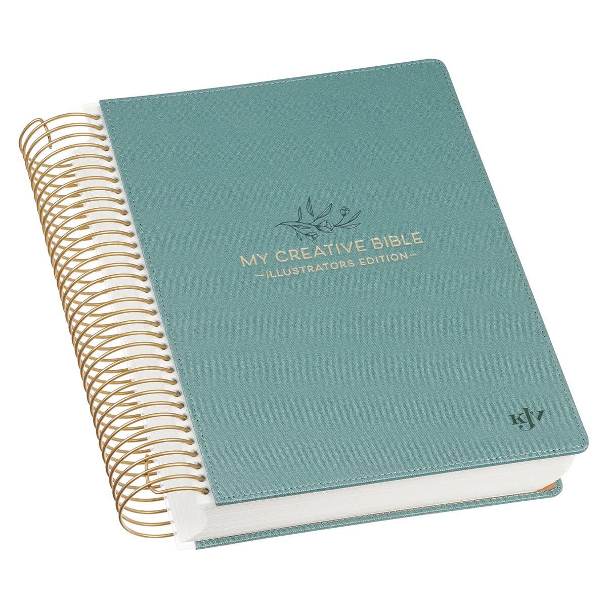 KJV My Creative Bible HC, Teal Linen