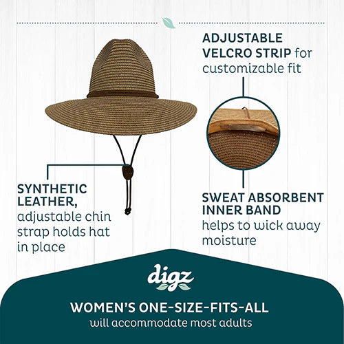 Digz Garden Straw Hat