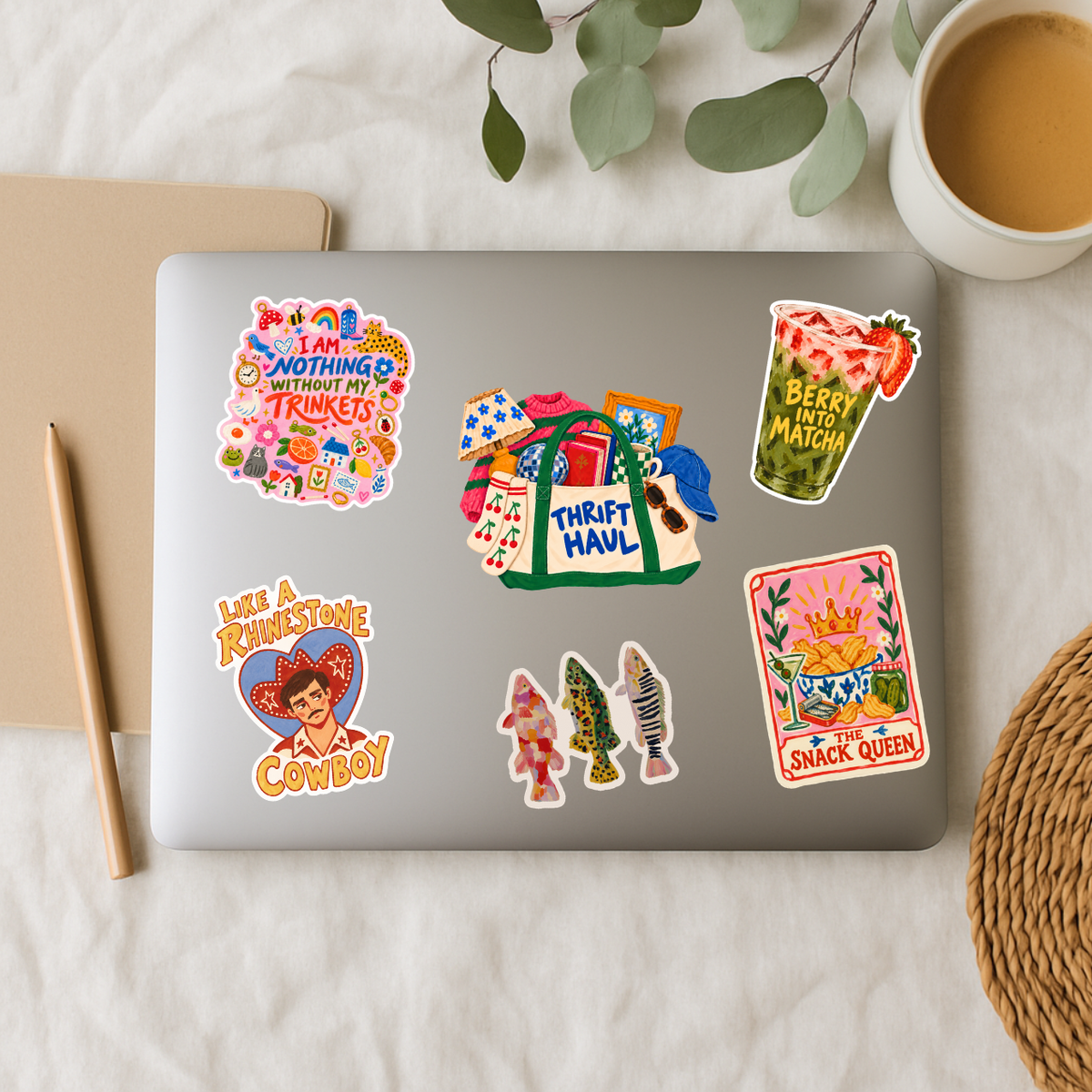 Thrift Haul Sticker, Thrifting Gift Vinyl Decal