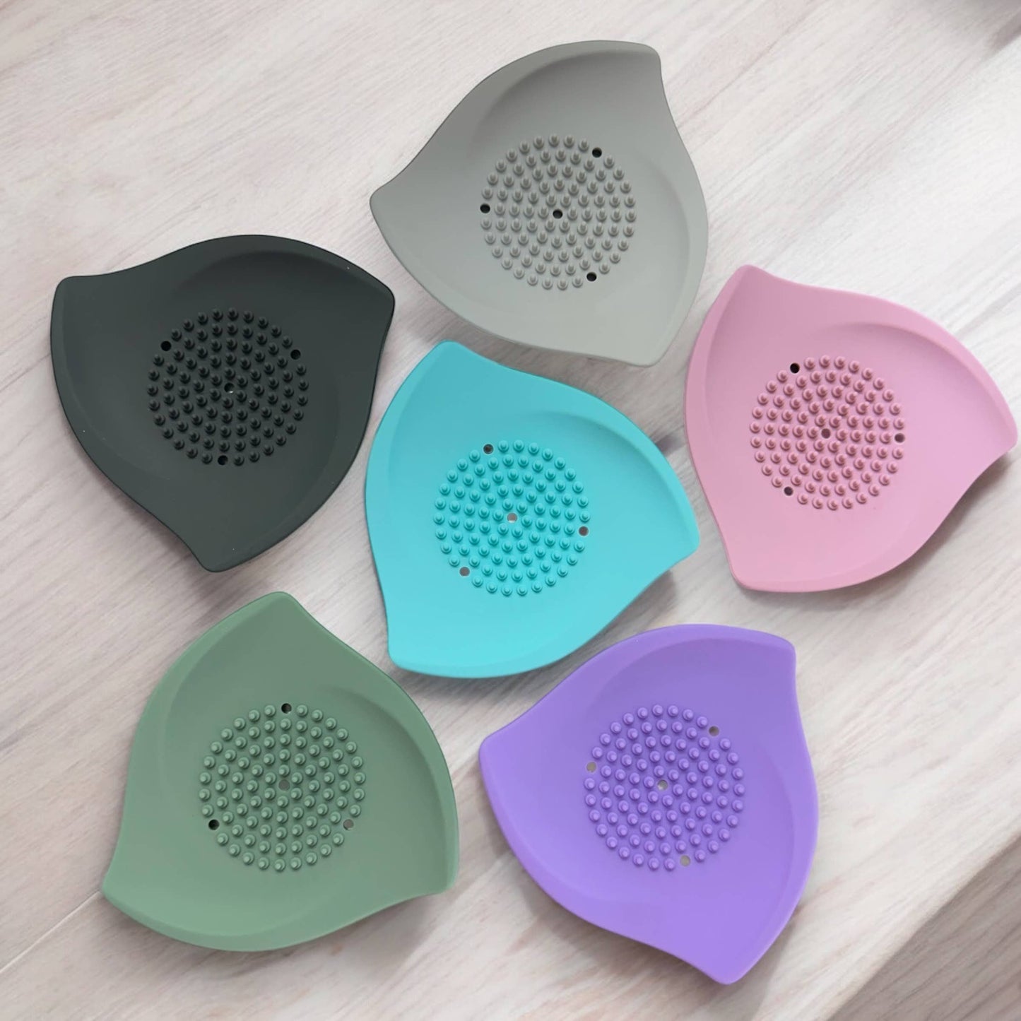 Shower Steamer Tray - Silicone : White
