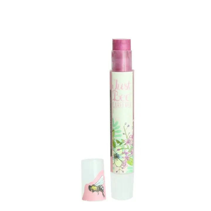 JUST BEE NOURISHING LIP BALM WITH COLOR/SHIMMER - ASSORTED