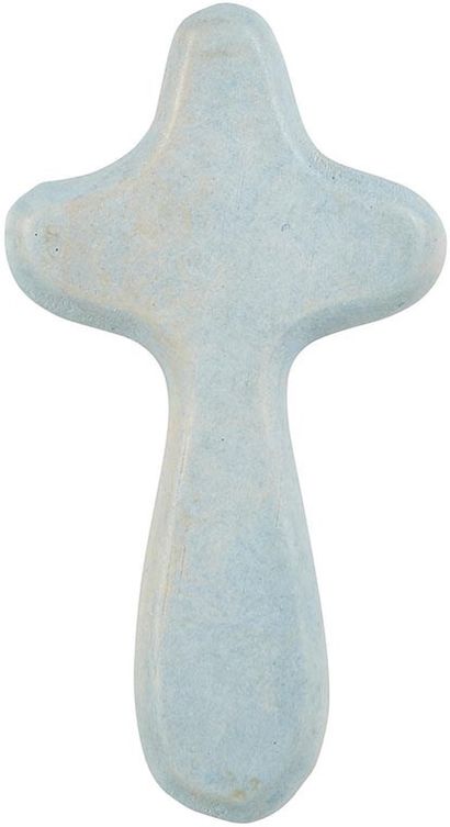 HAND HELD CROSS - BLUE
