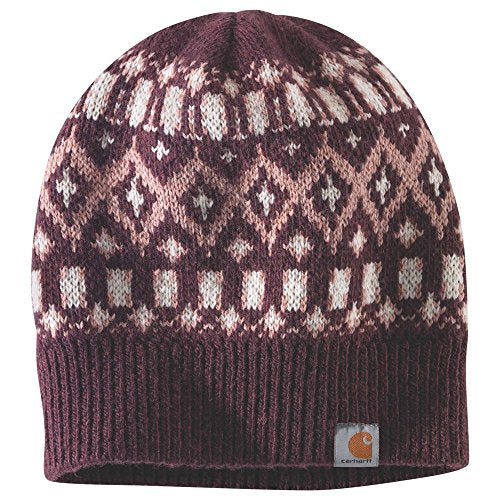 Carhartt Women's 103213 Women's Springvale Hat - One Size Fits All - Deep Wine
