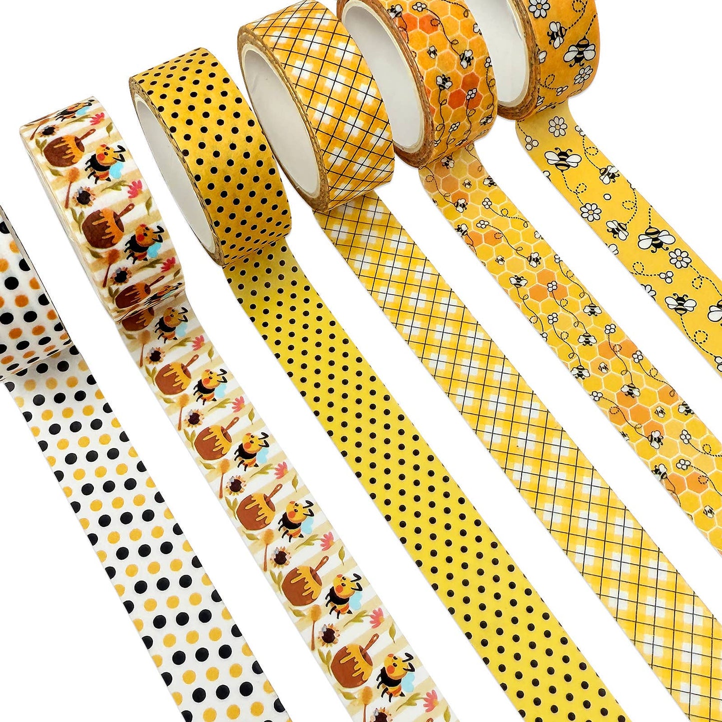 Wrapables Yellow Bees Washi Tape
