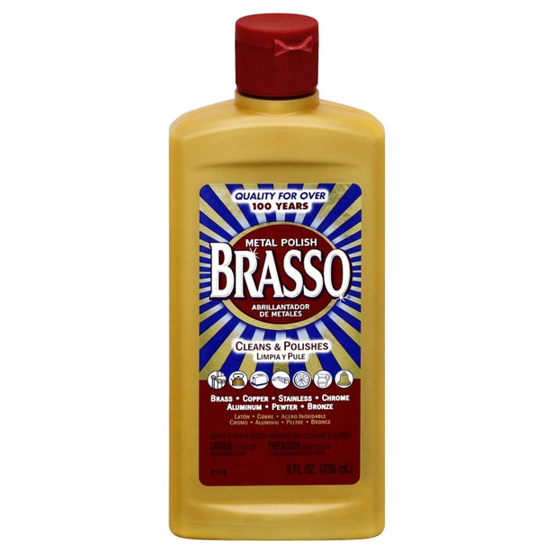 POLISH METAL BRASSO 8OZ