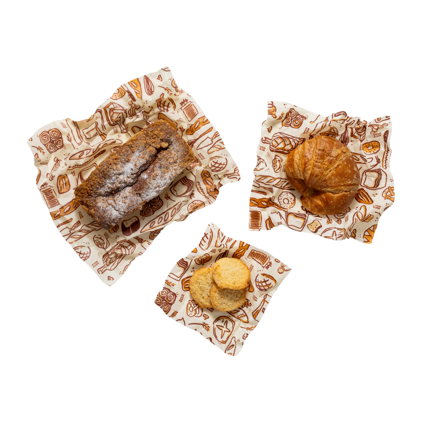 Bakery Lane - Assorted 3 Pack - Seasonal Print