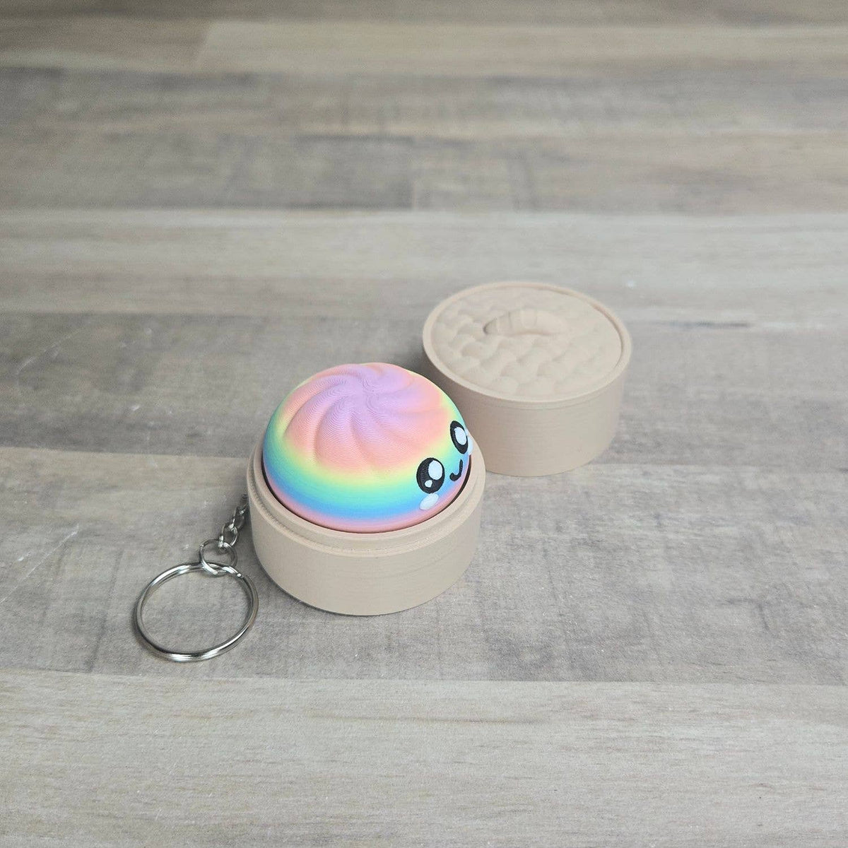 8 New Colors! - Mystery Dumpling Clicker Fidget Toy: First Dumpling Order (Free Display) / 24 Pack (minimum) / Default Colors (All Colors Shown)