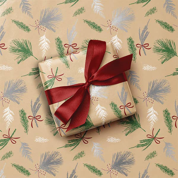 Christmas Gift Wrapping Paper: Nutcracker Dance / 1 Pack / 24"x85'