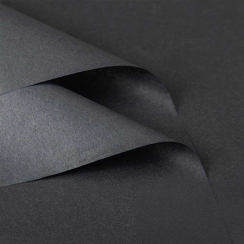 150pc, 31" x 20" Black 17g Wrapping Tissue Paper Sheets