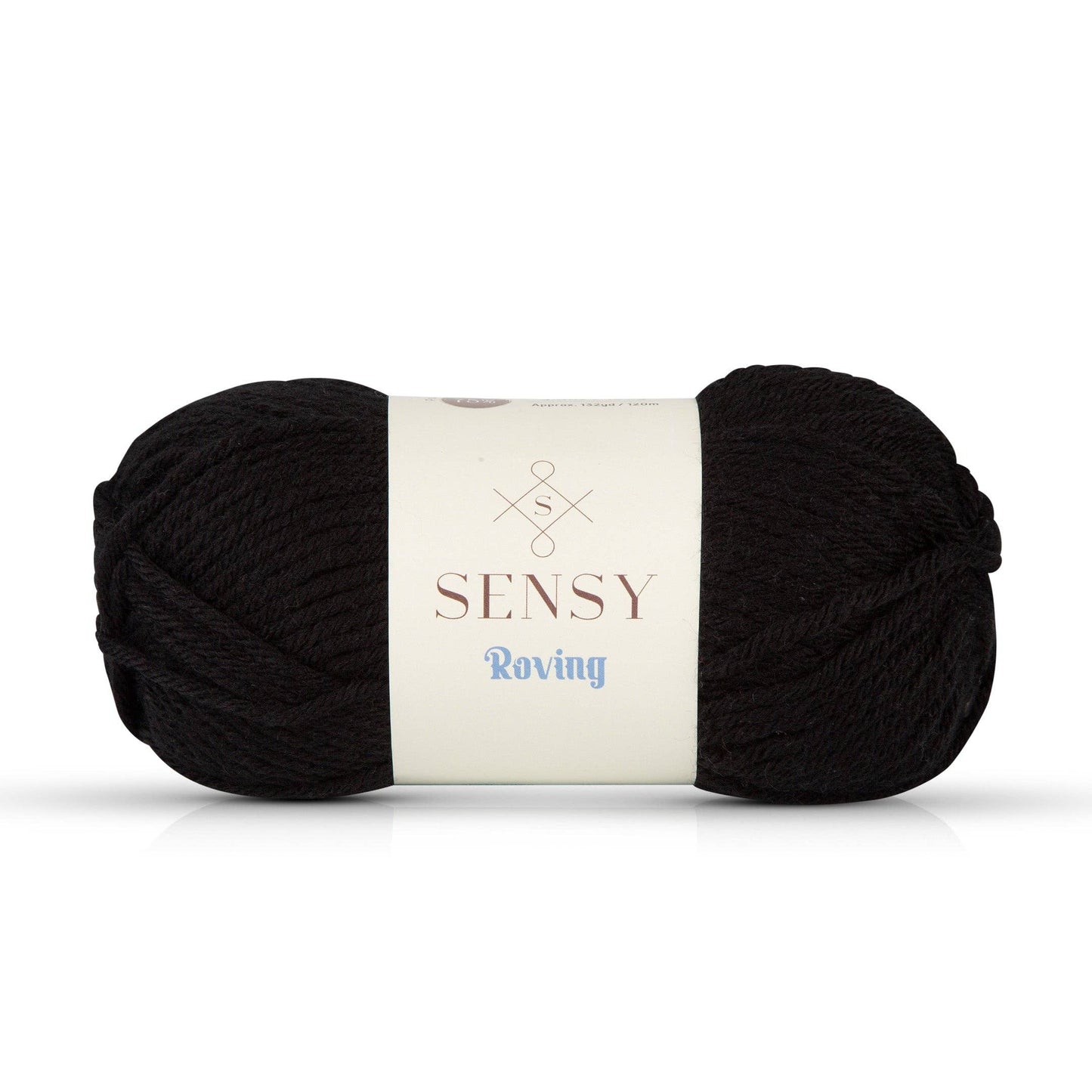 Sensy Roving Yarn, 3.5 oz, 132 Yards, Gauge 5 Bulky: Mushroom Beige / 1 Skein