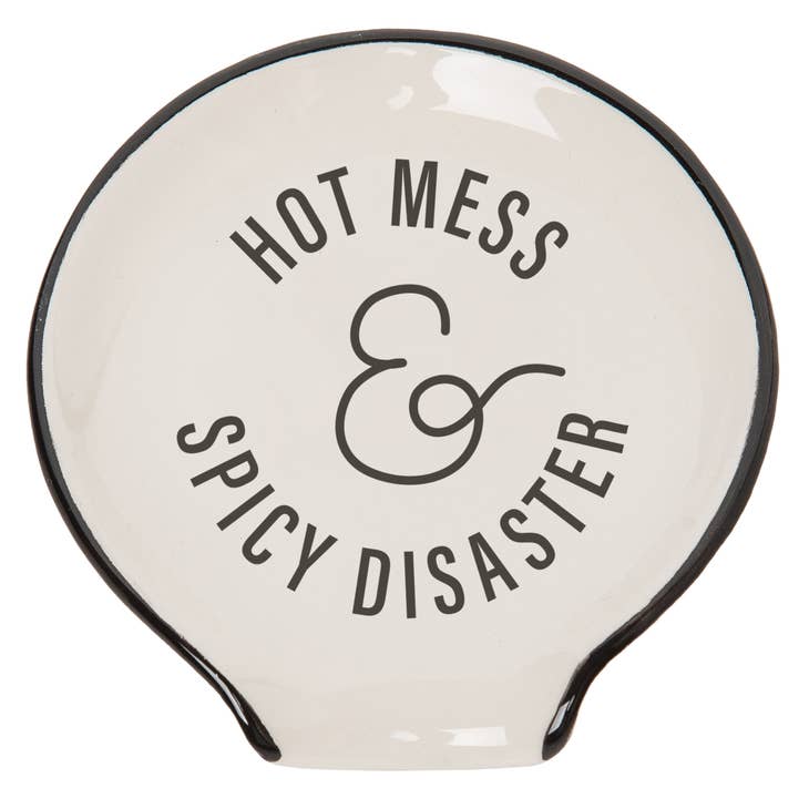 "HOT MESS" SPOON REST