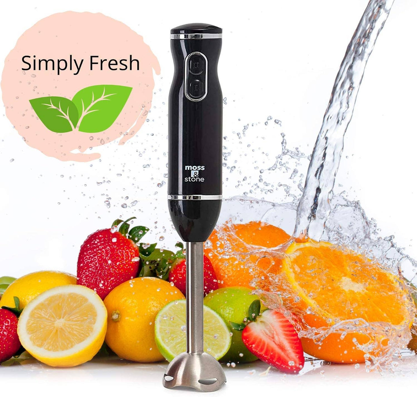 Hand Blender Electric With Add On's - Black