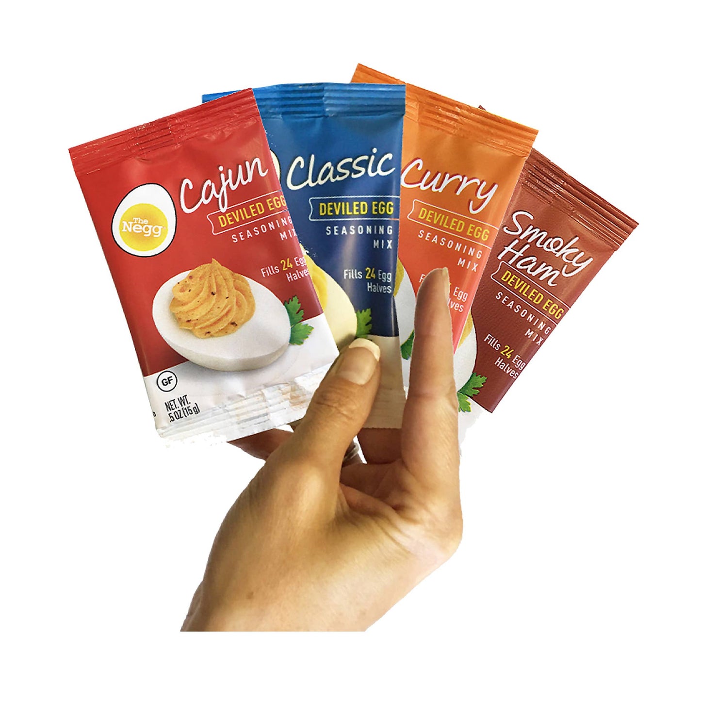 Negg® Deviled Egg Seasoning Mixes - NEW! 24 PER CASE: Cajun