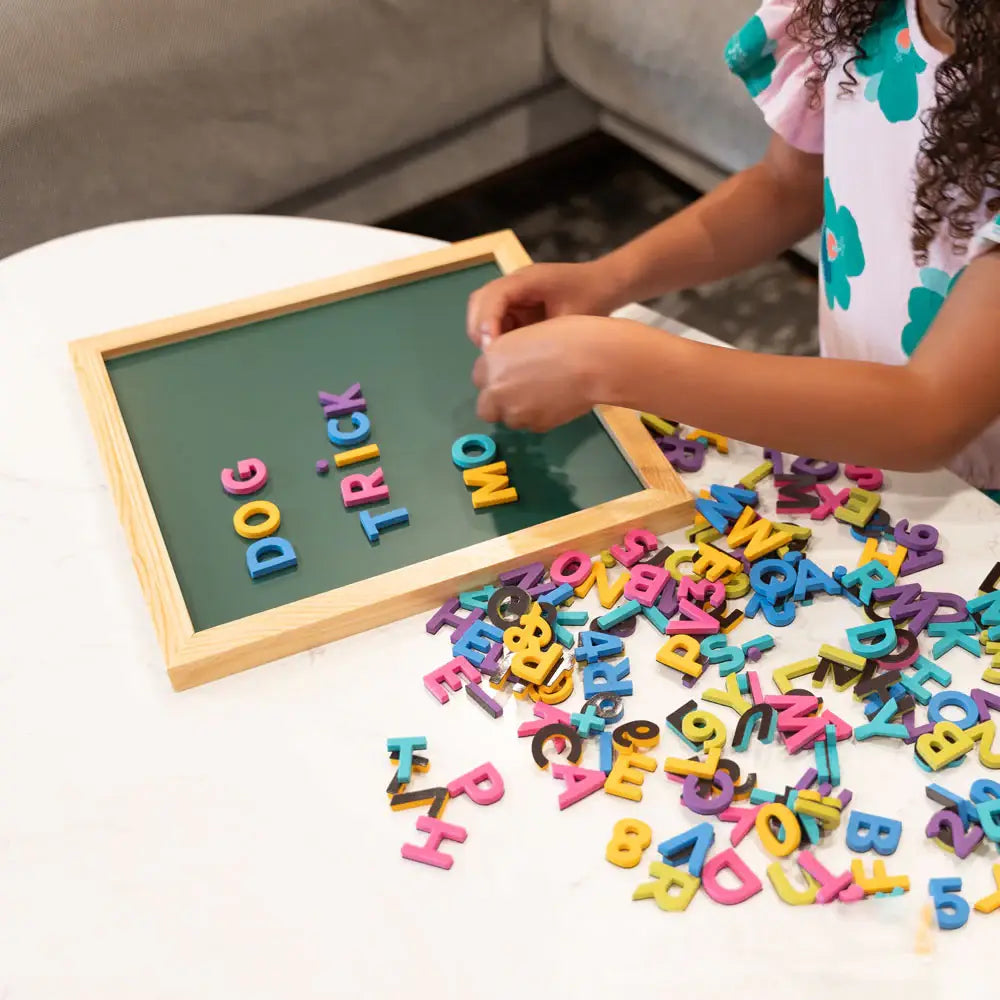 1" 200pc Rainbow Story Magnetic Letters