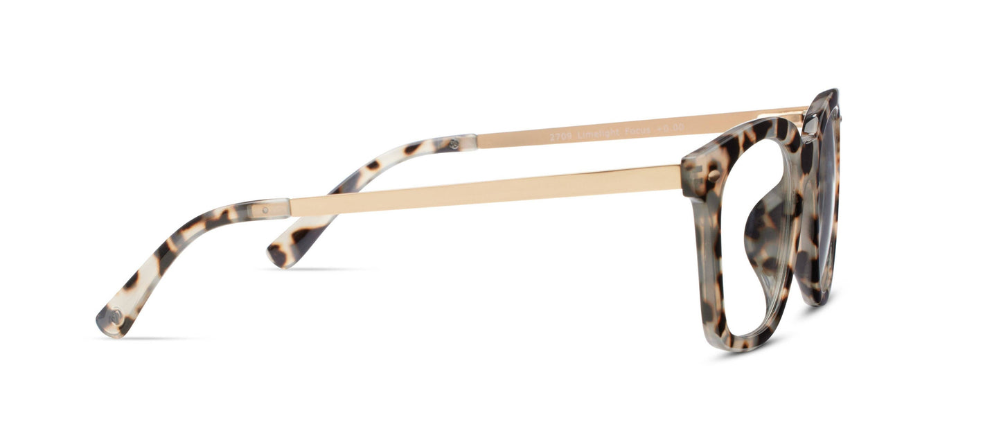 Limelight (Blue Light): Navy Tortoise / Reading / 1.50