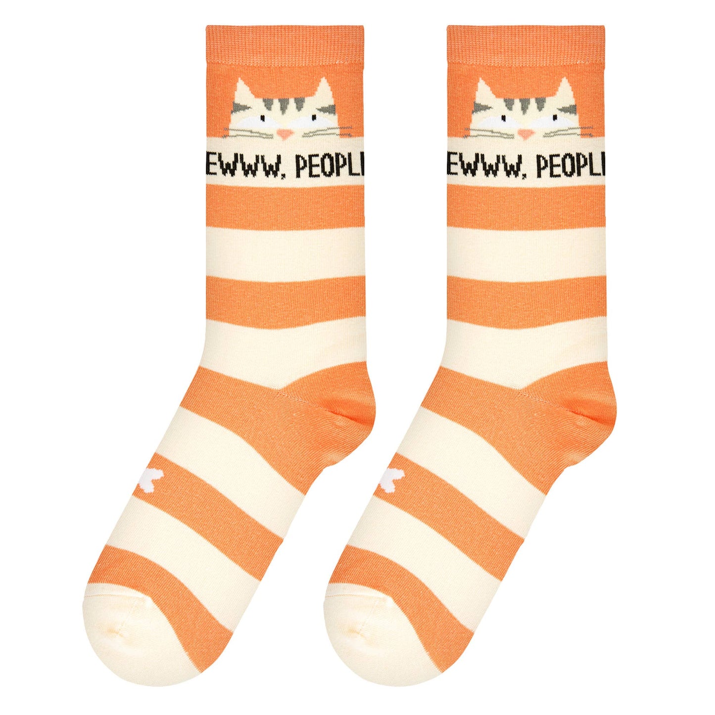 Eww People Cats - Womens Crew Folded