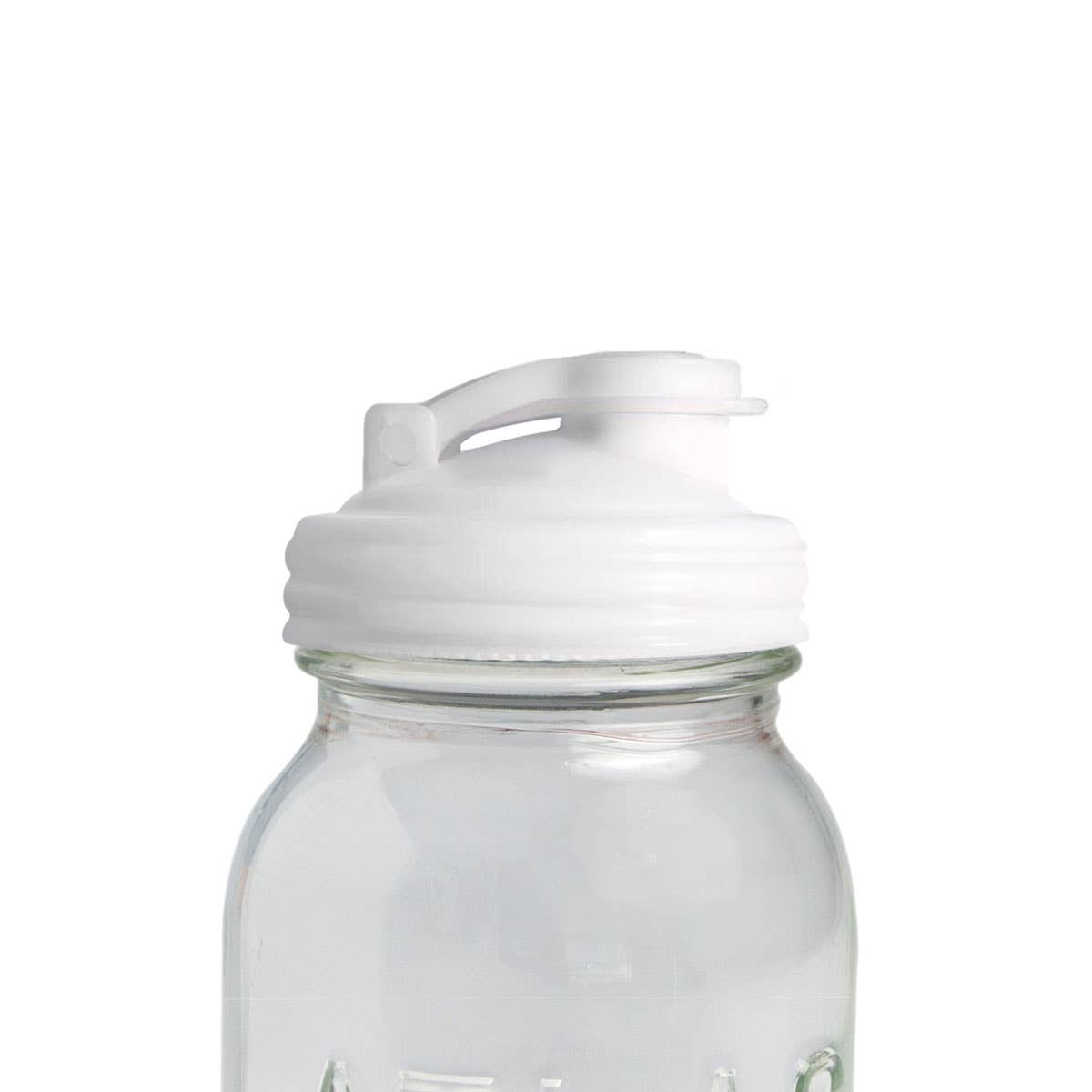 Mason Jar Pour Lid, by reCAP® - Case of 12: Silver / Wide Mouth