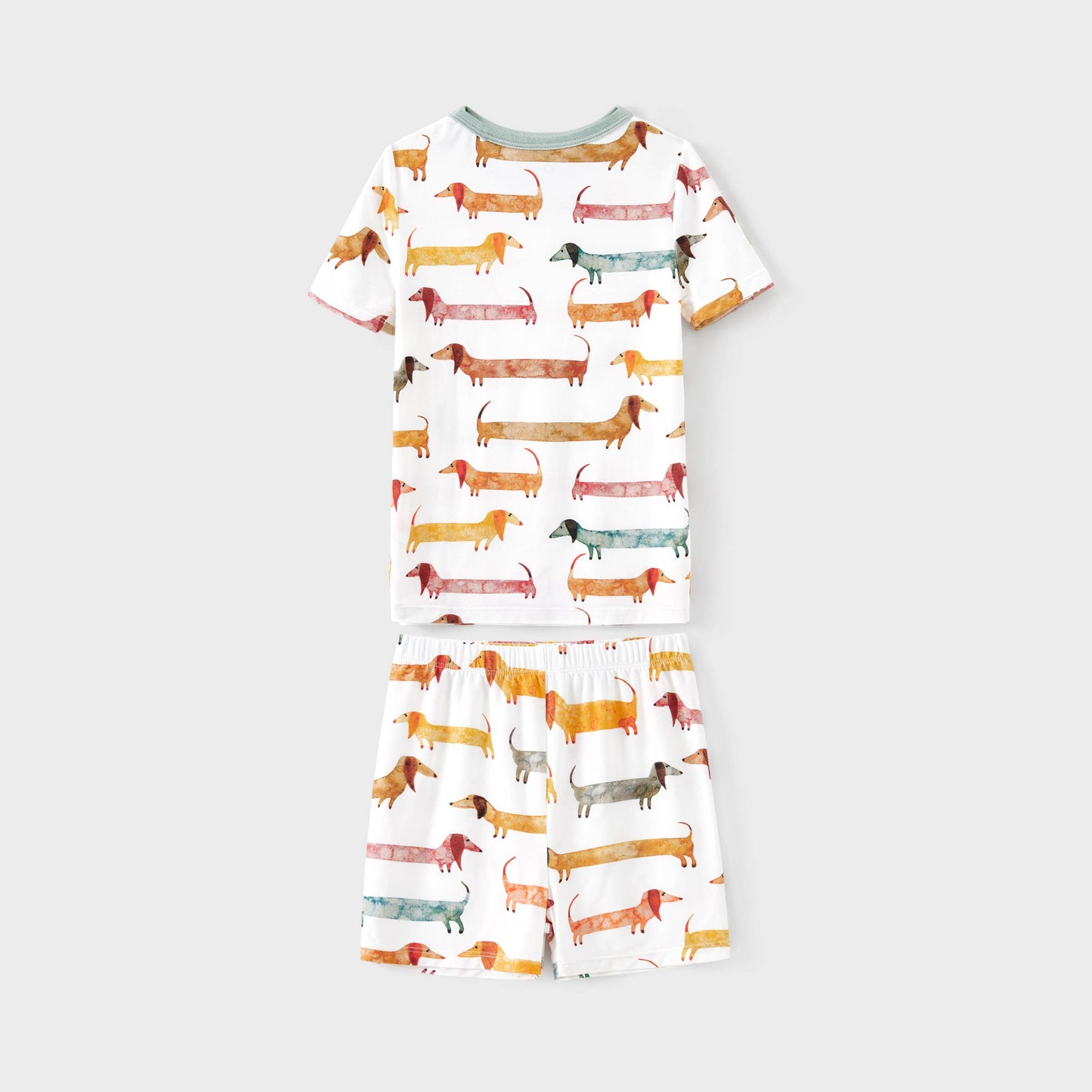 Family Matching Animal-patterned Short-sleeve Pajamas Set: Multi-color / Baby:12-18 M