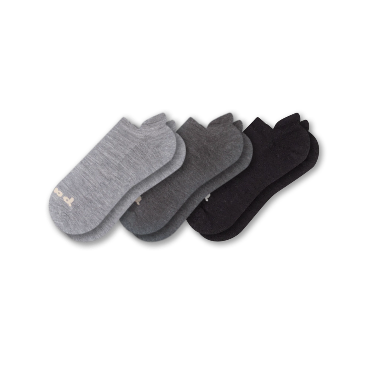 3 Pack - Women's Low Cut Pacas Socks: Light Lilac & Natural Alpaca & SOLID/Rose & ALPACA/Wood Rose / Small / Medium (US: 5 - 8)