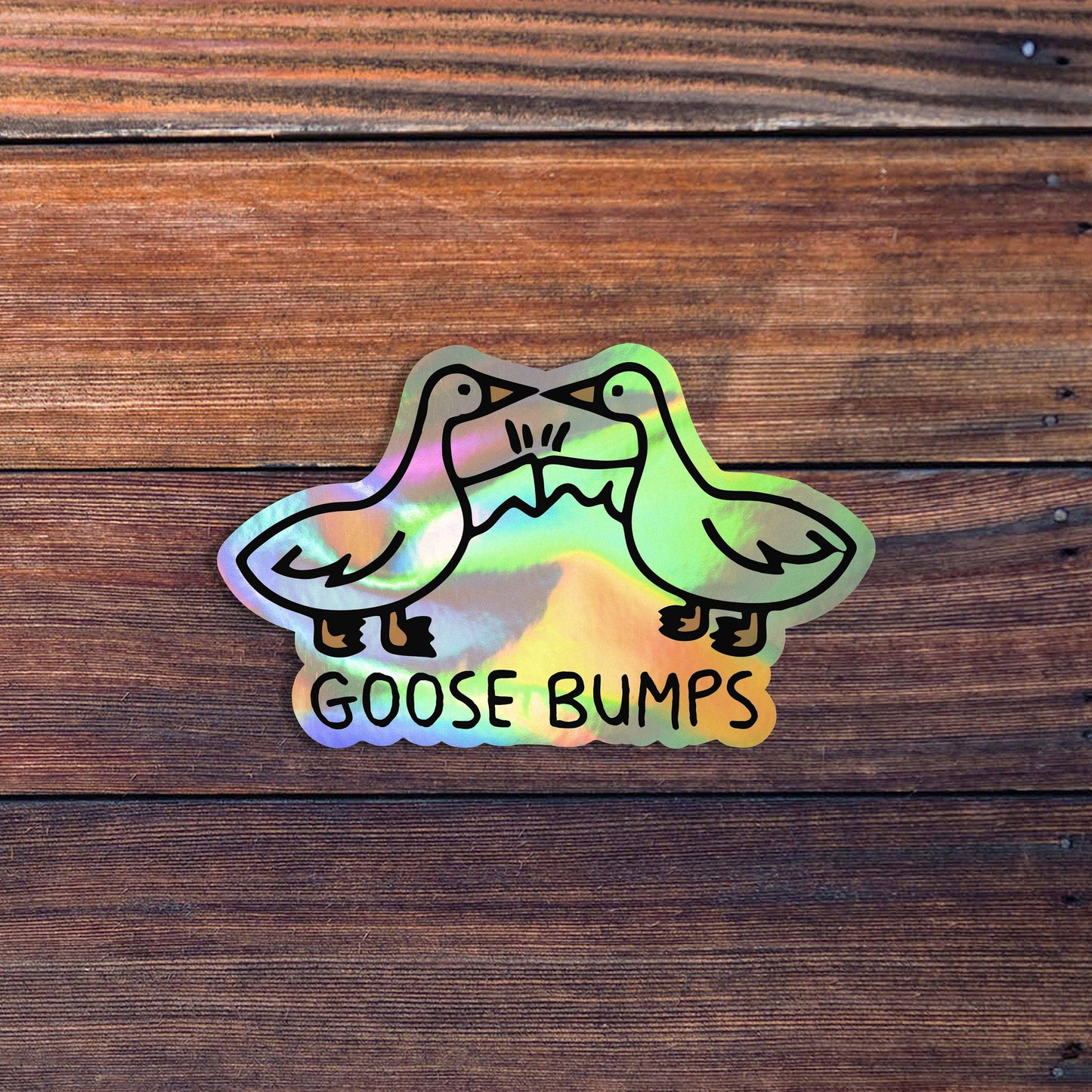 Goose Bumps Sticker: Glossy Vinyl / 2 inch