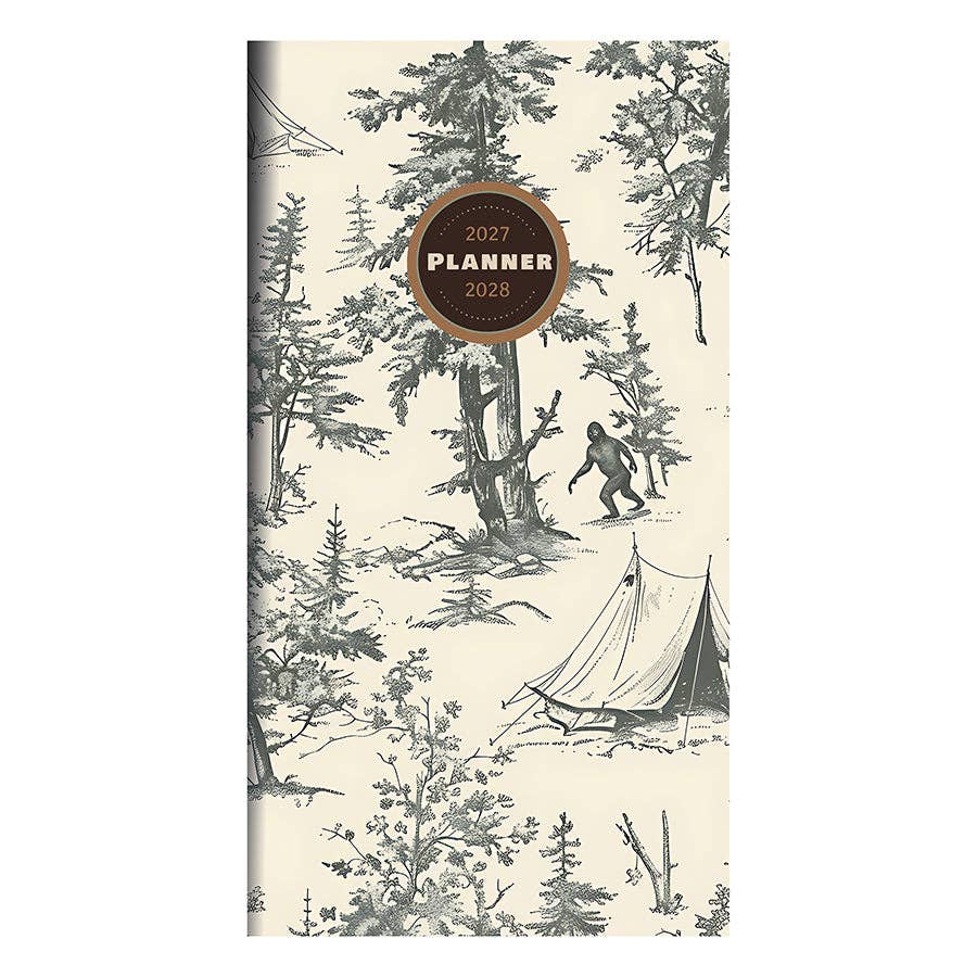 2027-2028 Trail + Timber Small Monthly Pocket Planner