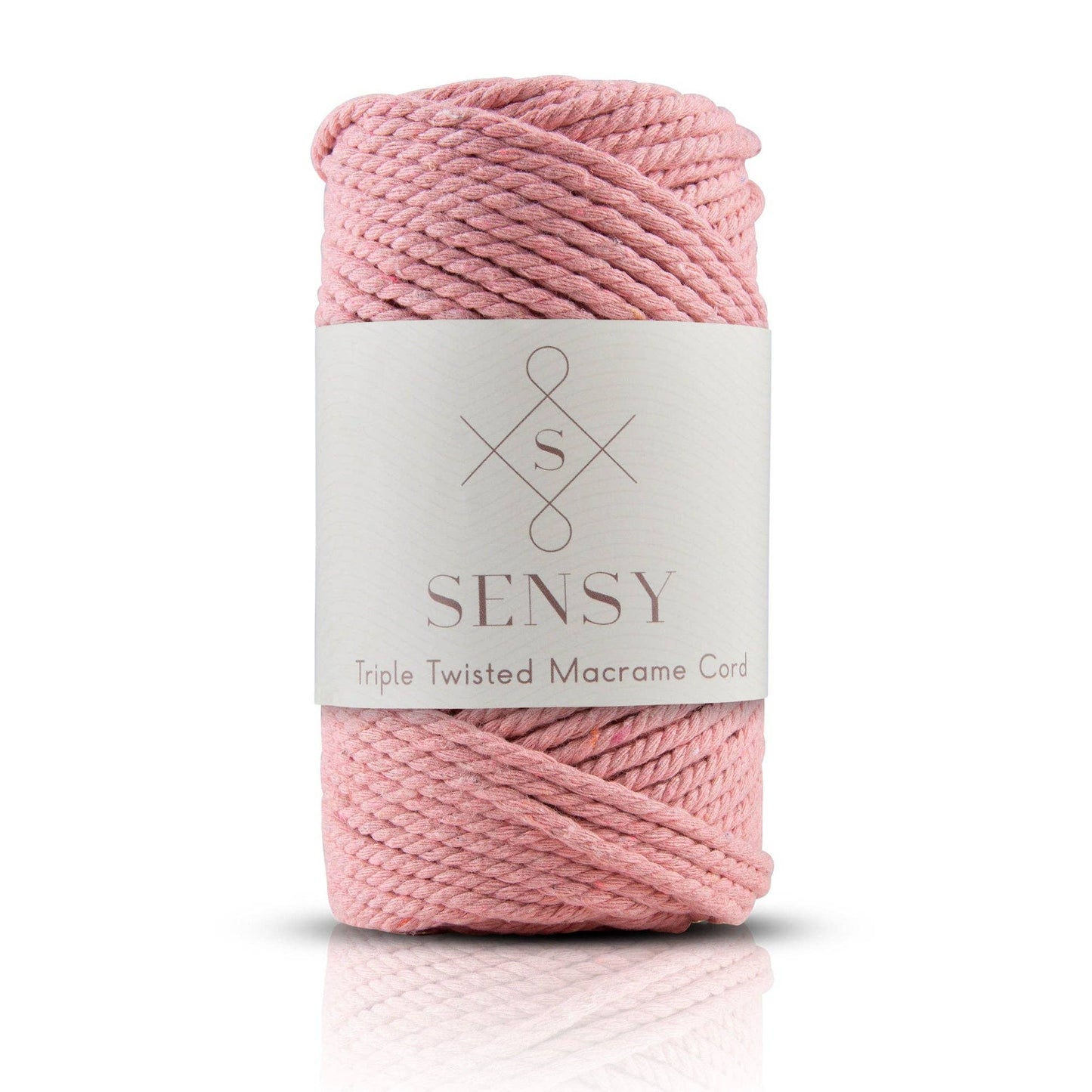 Sensy Premium 3mm - 100% Cotton 3 Strand Twisted Macrame: Forest Green