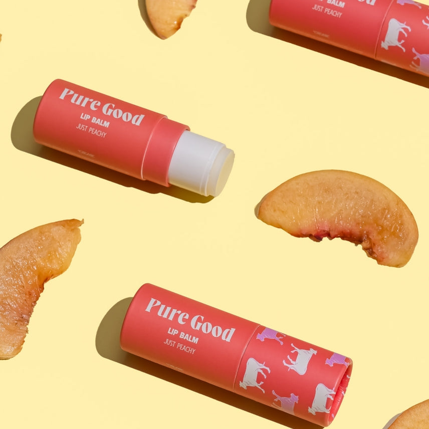 Tallow Lip Balm: Just Peachy