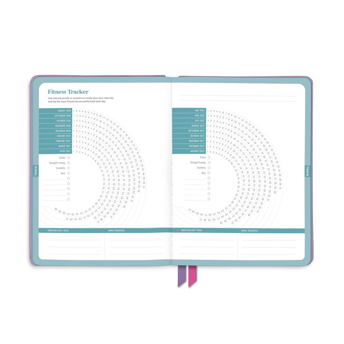 2027 Vibrant Poppies Good Day Monthly Planner
