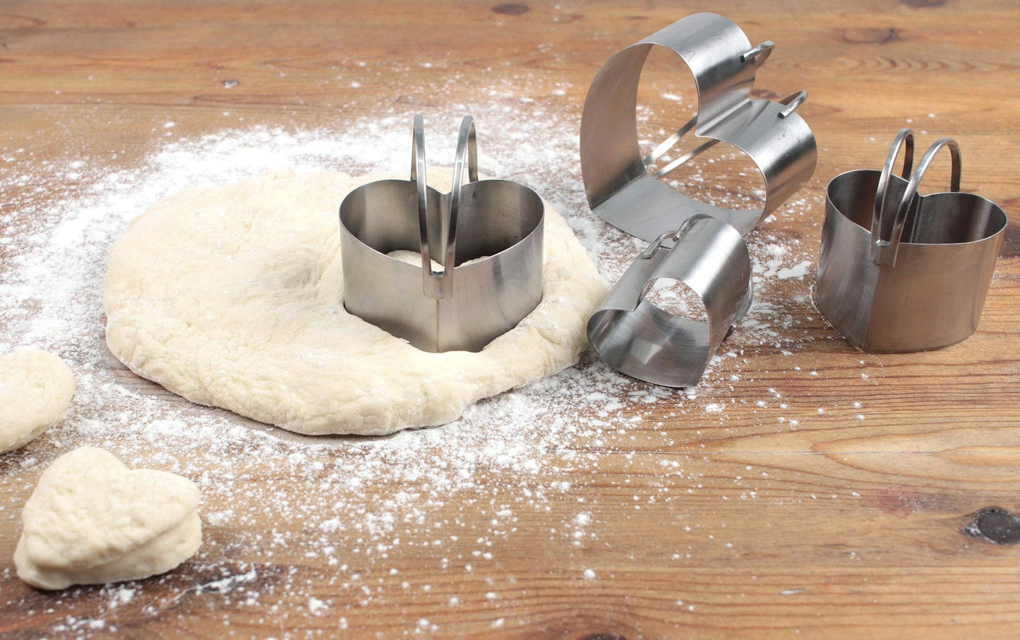 HBC-4 Biscuit Cutters - Heart Set Of 4