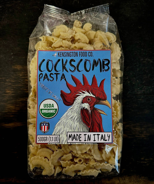 Kensington Cockscomb "Creste di Gallo" Organic Pasta