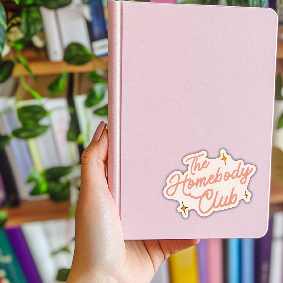 Homebody Sticker, The Homebody Club Cozy Introvert Decal