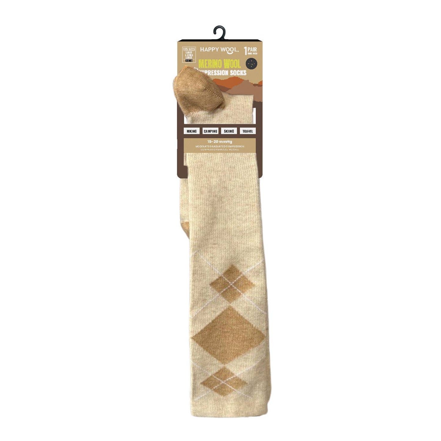 HAPPYWOOL® BUTTER-SOFT MERINO WOOL SOCKS: Charcoal / Small/Medium
