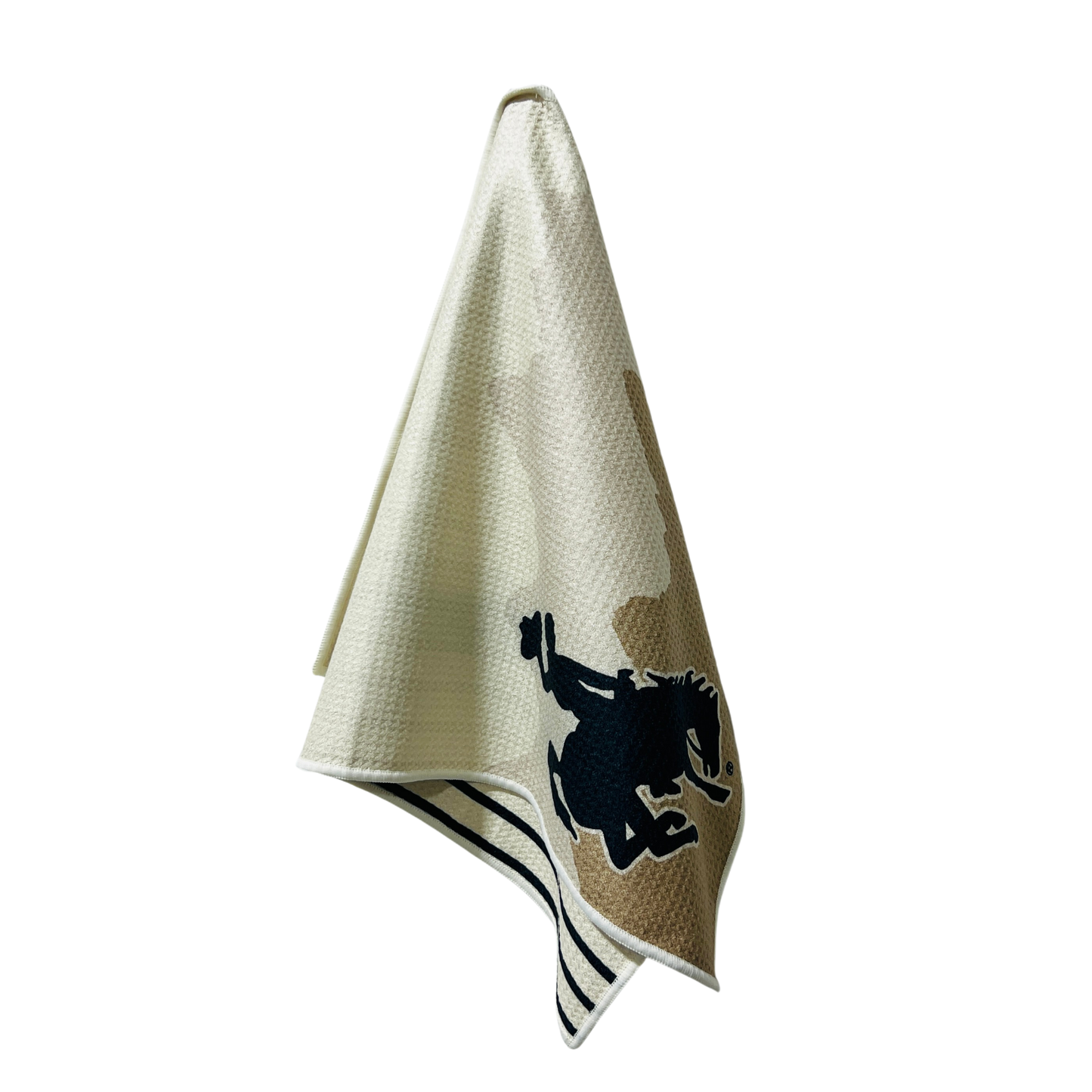 Neutral Cowboy | Waffle Weave Microfiber Towels Kitchen & Bath: Hand Towel