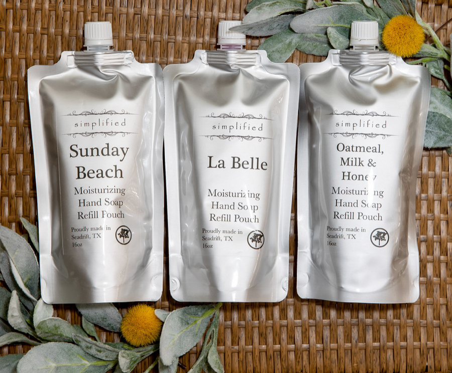 16oz Hand Soap Refill Bag: White Tea