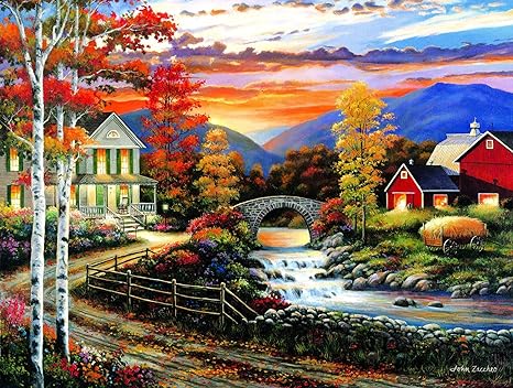BABBLING CREEK ROAD 300 PIECE JIGSAW PUZZLE