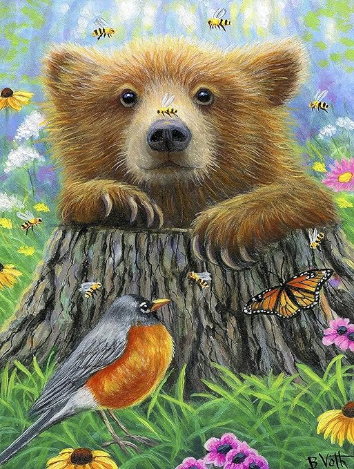 BEE HAPPY 300 PIECE JIGSAW PUZZLE