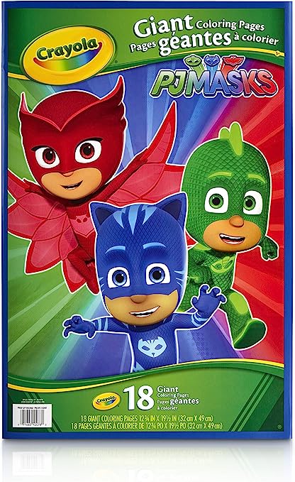 NS GIANT COLORING PAGES PJ MASKS