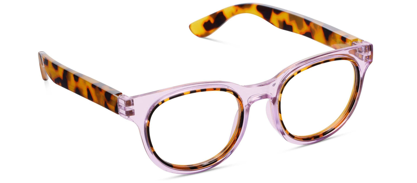 Olympia (Blue Light): Clear/Tokyo Tortoise / Reading / 1.50