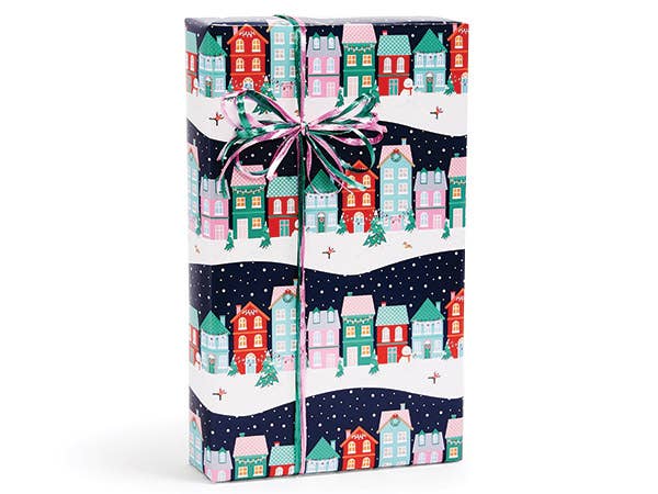 Christmas Wrapping Paper: Whimsical Christmas / 1 Pack / 24"x85'