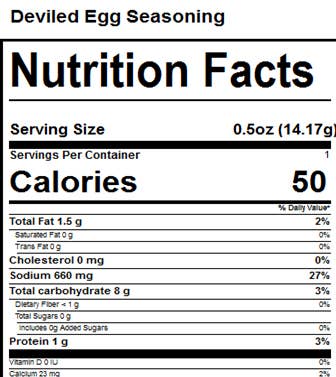 Negg® Deviled Egg Seasoning Mixes - NEW! 24 PER CASE: Classic