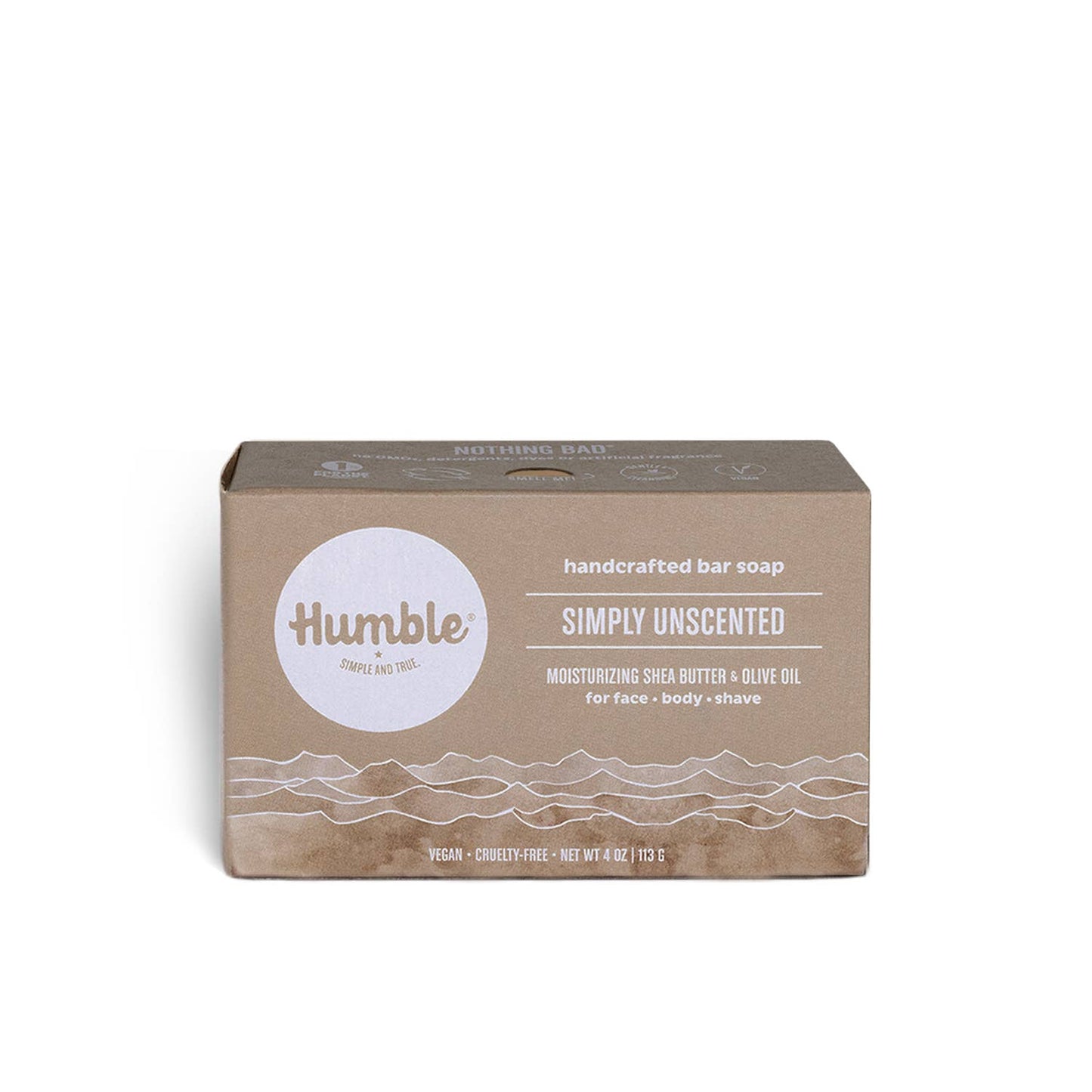 Simply Unscented Soap Bar