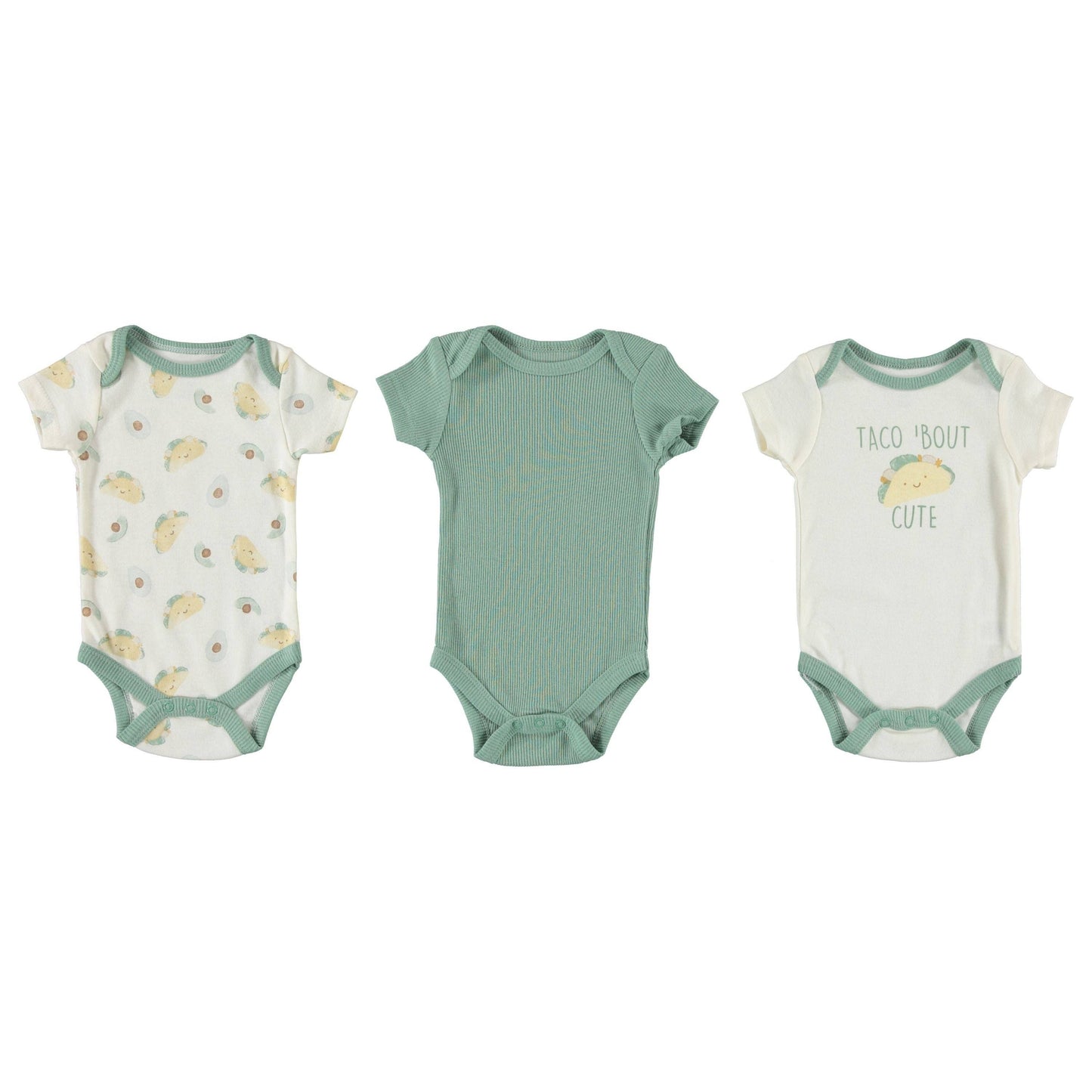 Baby Boy Onesie - The Newborn Essentials Bodysuit Topping Every Baby Registry Search: Avocado Green / 0-3 Months